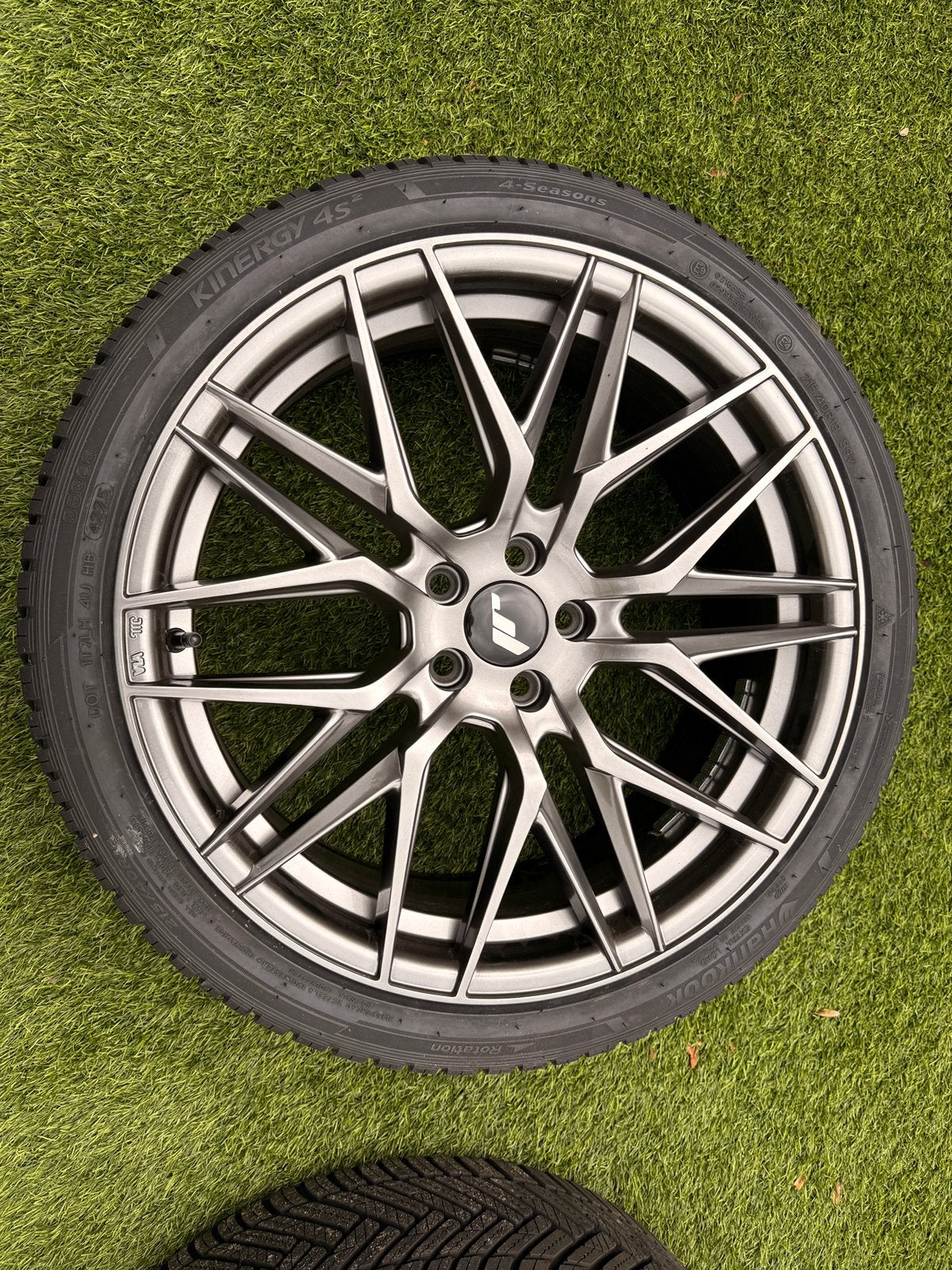 Japan Racing JR 18 inch velgen met Hankook all seasons nieuw, Ophalen, 18 inch, 215 mm, Velg(en)