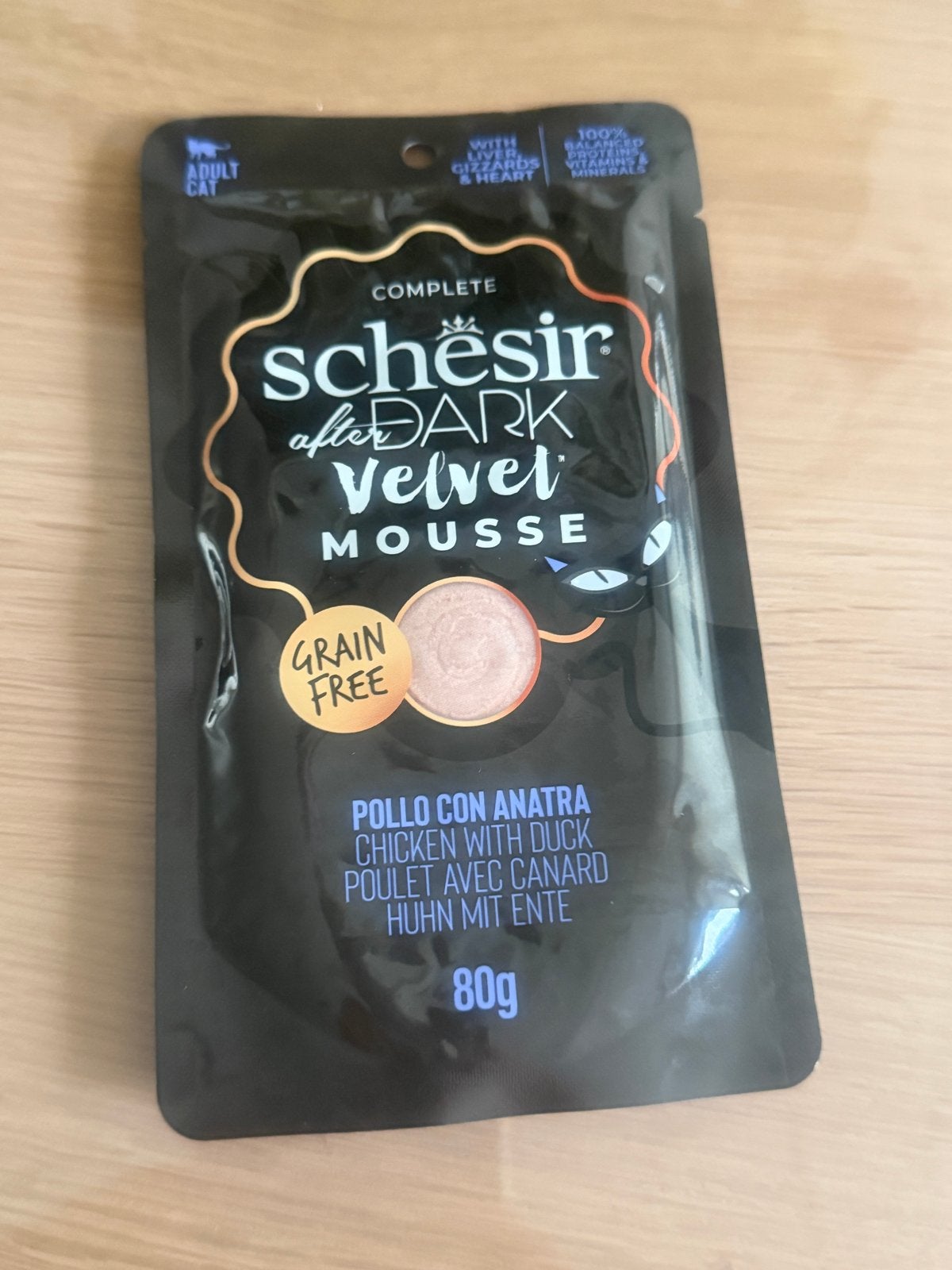 Schesir velvet mouse natvoer katten, Ophalen of Verzenden, Kat