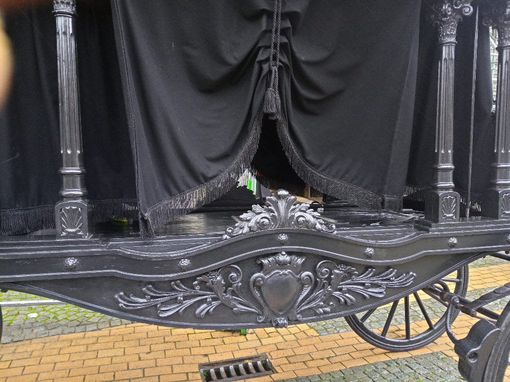authentieke rouw koets, Gebruikt, Overige typen, Paard