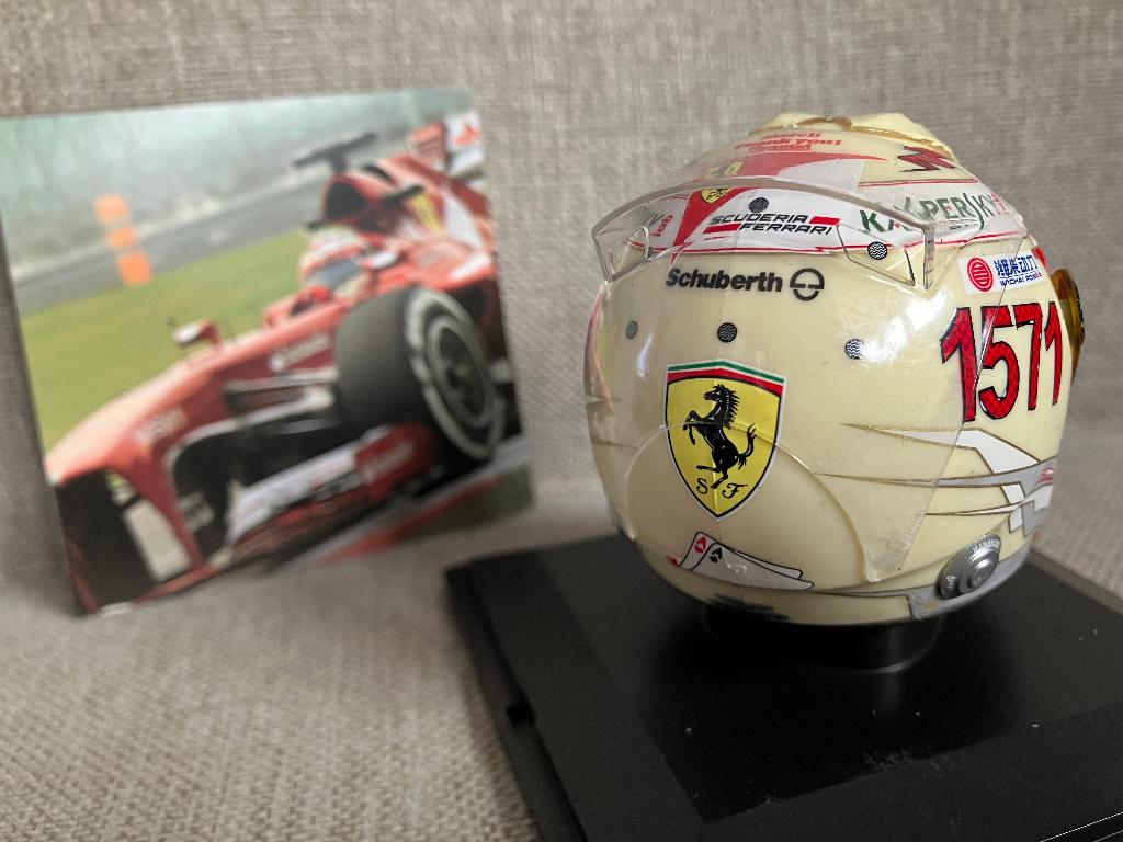 ✅ Fernando Alonso 2013 1:5 helm Ferrari F1 Spark Formule 1, Ophalen of Verzenden, Nieuw, Formule 1
