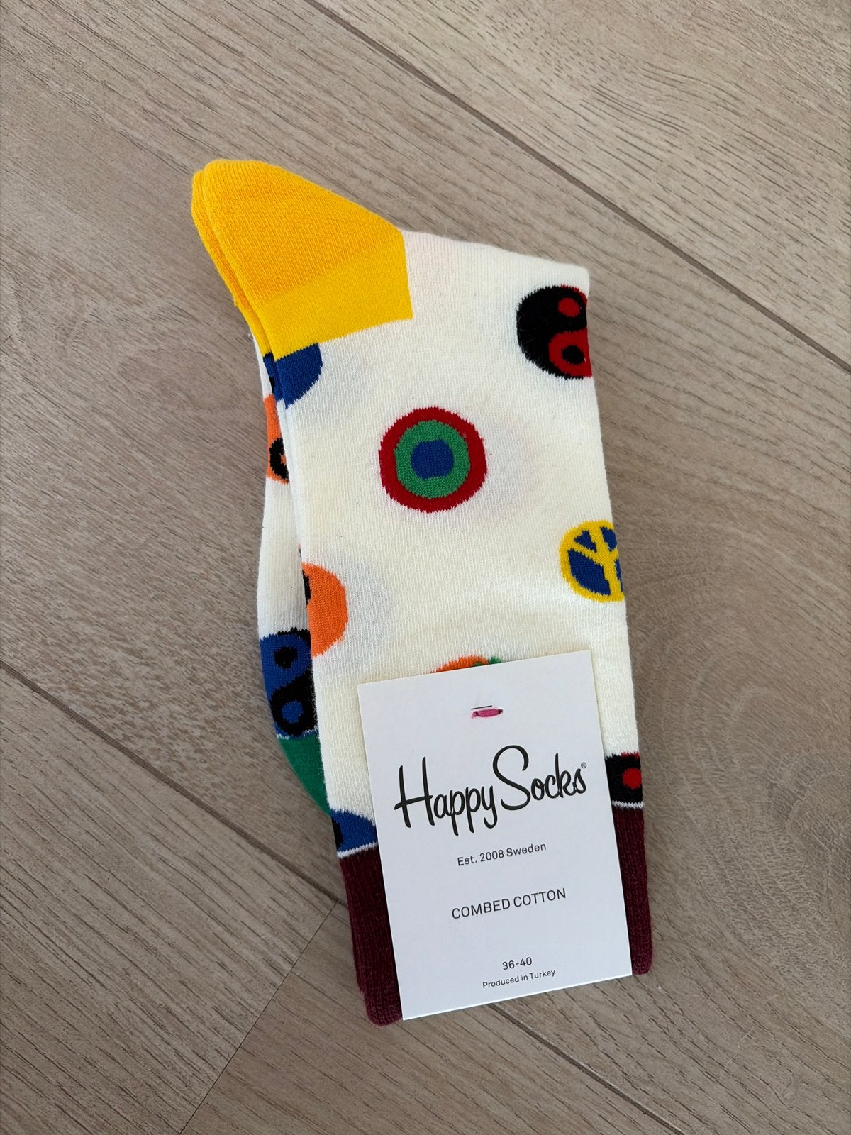 Happy Socks - Nieuw met label, Kleding | Dames, Sokken en Kniesokken, Overige kleuren, Verzenden, Nieuw