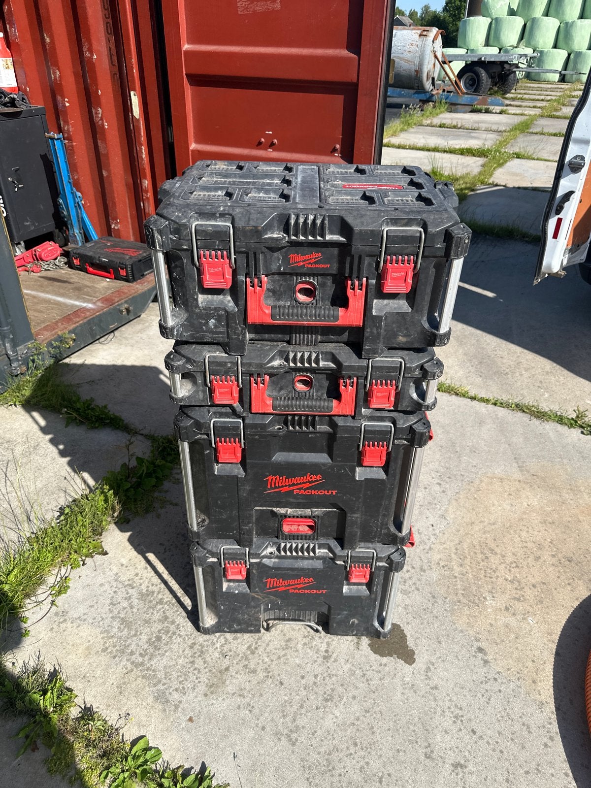 Milwaukee Packout Koffers - Modulair Opbergsysteem, Ophalen, Gebruikt