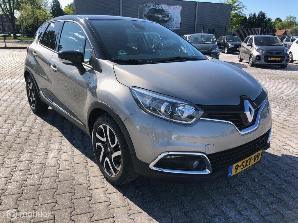 Renault Captur 1.2 TCe Dynamique Automaat 1Eig ..69.996 Km, Euro 5, Stof, Zwart, 4 cilinders