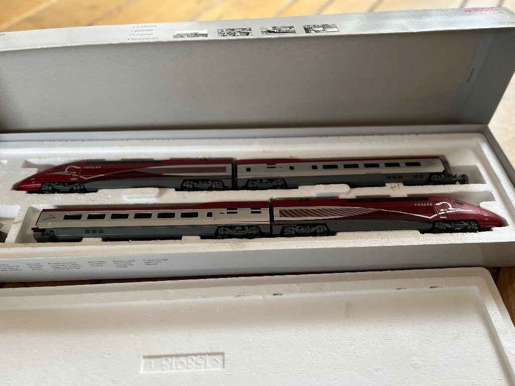 Marklin Thalys 37791 (eventueel met 1 uitbreiding), Hobby en Vrije tijd, Modeltreinen | H0, Wisselstroom, Gebruikt, Locomotief