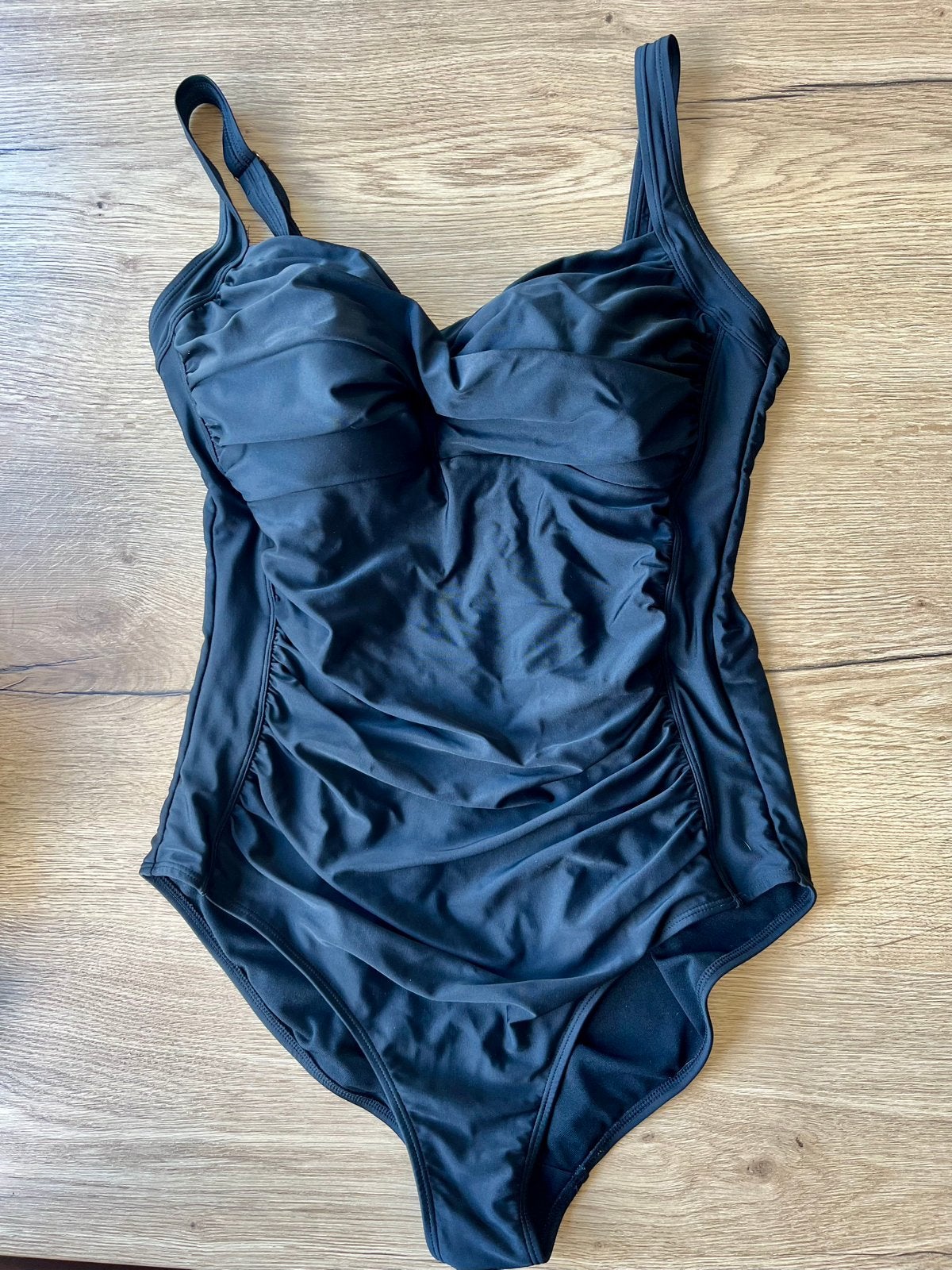 Beachwave 46 corrigerend badpak zwart, Verzenden, Zwart, Badpak, Gedragen