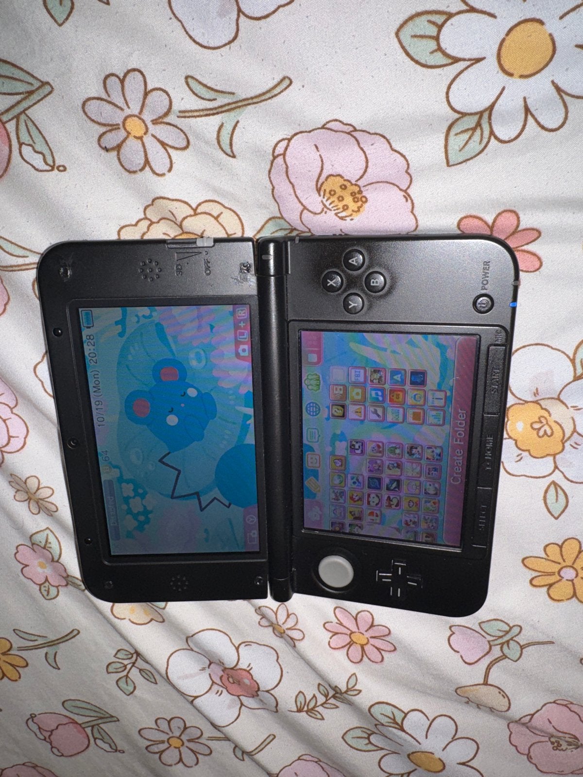 Nintendo 3DS LL - Zwart - Gebruikt mini SD 32GB, Ophalen of Verzenden, Gebruikt, Zwart, 3DS XL