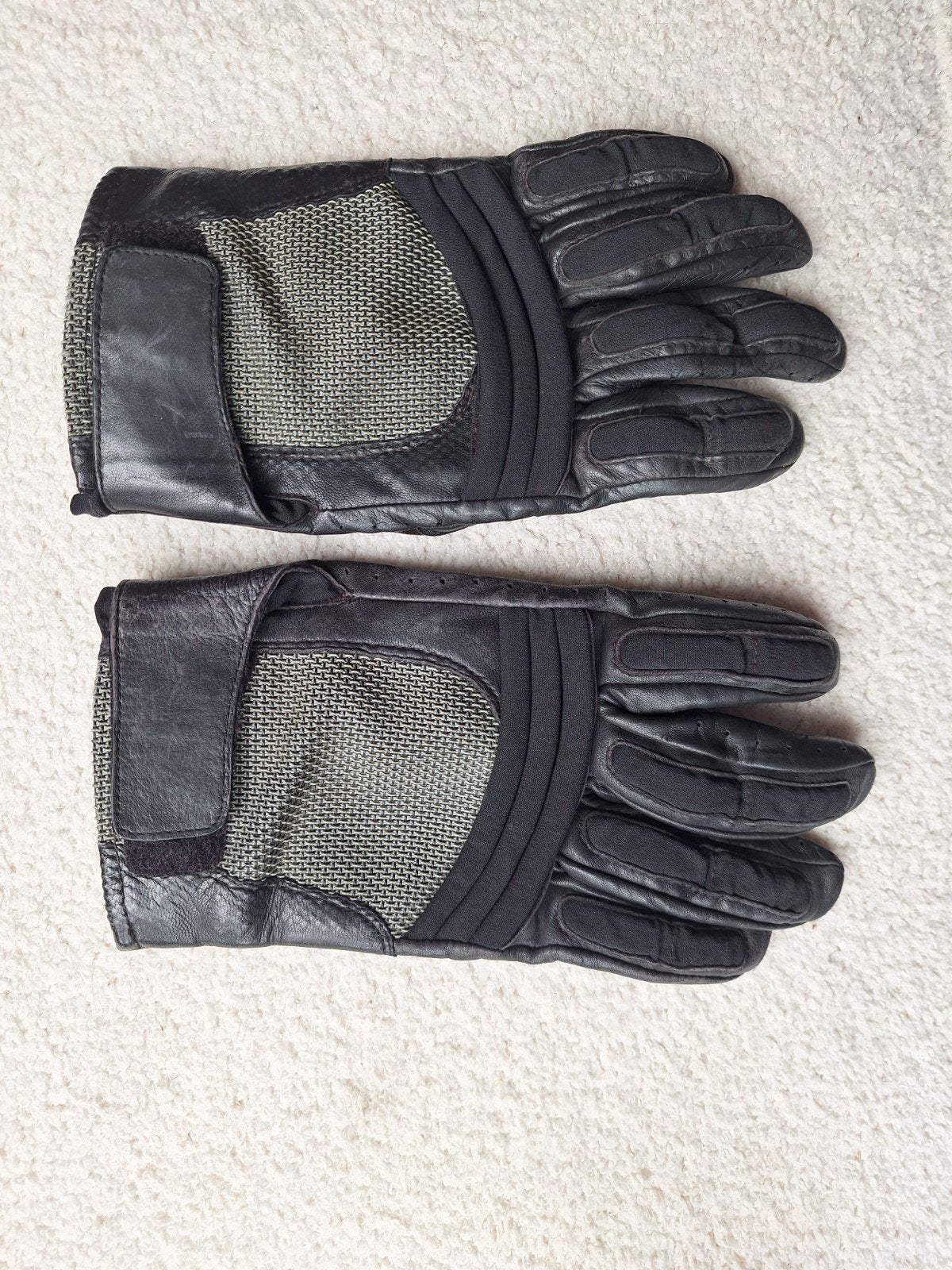 BMW Motorhandschoenen Leer Zwart - Maat L, Heren, Ophalen of Verzenden, BMW, Handschoenen