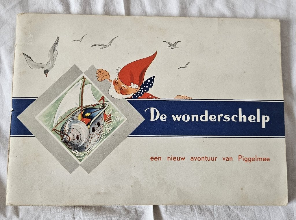 Piggelmee en de Wonderschelp, Ophalen, Gelezen, Jan Laurens, Plaatjesalbum