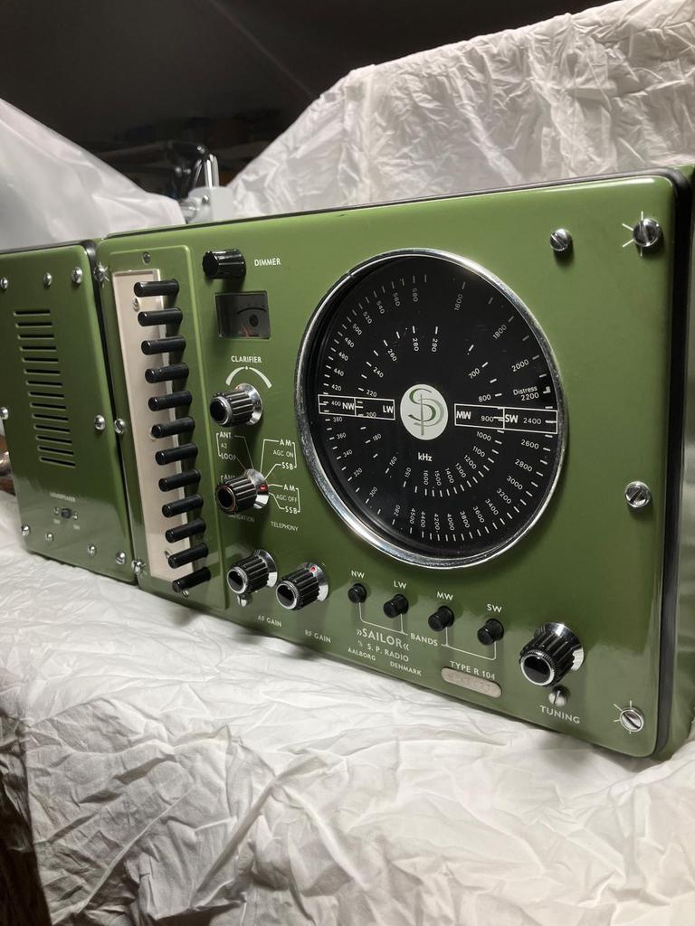 Sailor R-104 ontvanger, Telecommunicatie, Zenders en Ontvangers, Ophalen, Gebruikt, Ontvanger