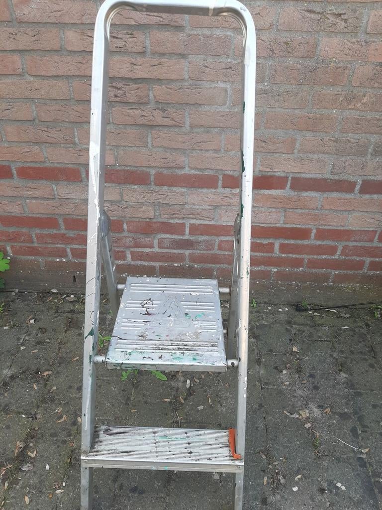 Huishoud trapje 2 treden, Doe-het-zelf en Verbouw, Ladders en Trappen, Ophalen, Minder dan 2 meter