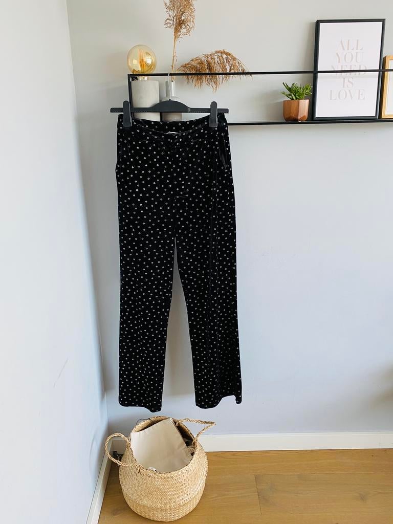 Lange broek/ straight pantalon van My Jewellery, maat M/38, Maat 38/40 (M), Zwart, Nieuw, Ophalen of Verzenden