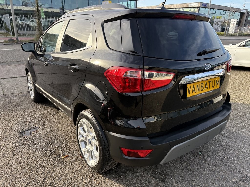 Ford EcoSport 1.0 EcoBoost Titanium (bj 2022), Auto's, Voorwielaandrijving, Gebruikt, Ecosport, Zwart