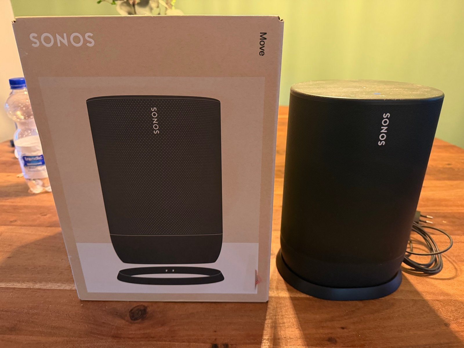 Sonos Move Gen 1- Zwart en Sonos Symfonisk Lamp, Ophalen of Verzenden, Zo goed als nieuw, Draagbare speaker, Sonos