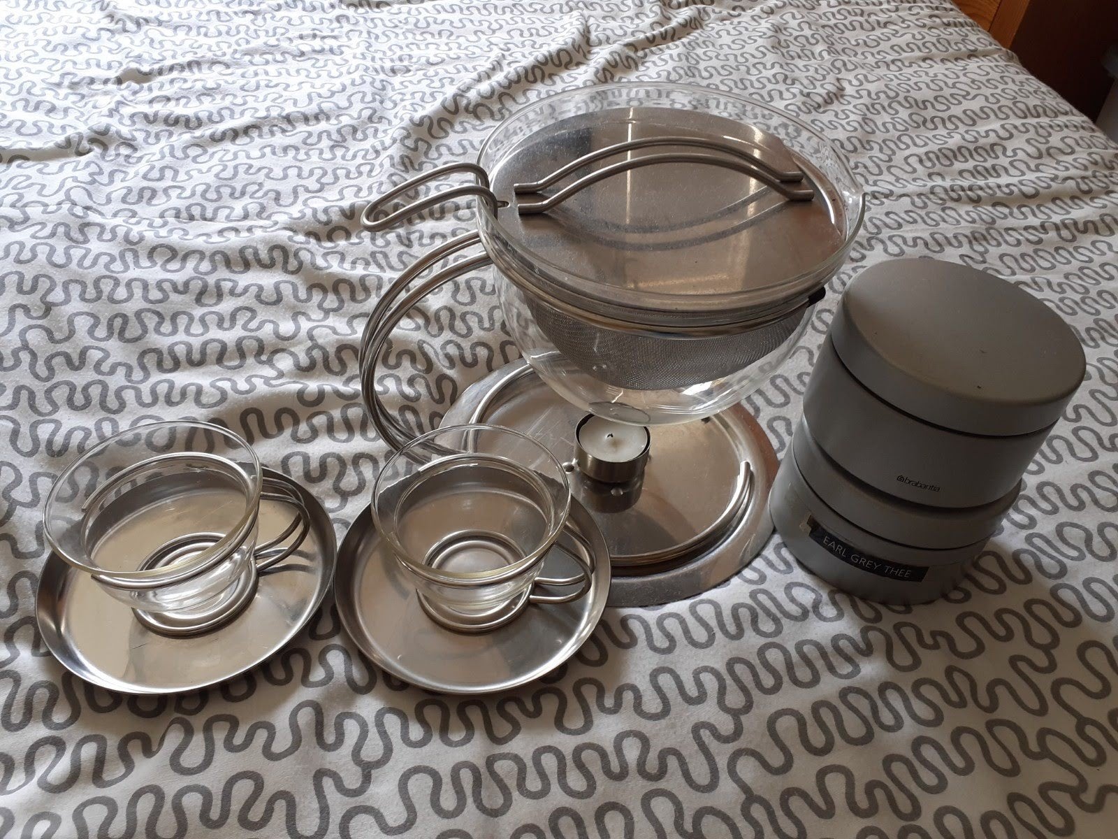 Brabantia thee servies, Ophalen, Overige stijlen, Compleet servies, Glas