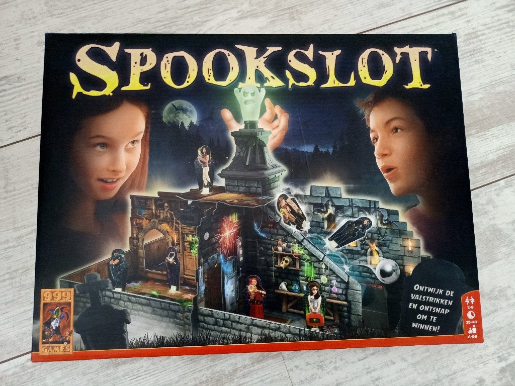 spookslot - Ontwijk de valstrikken en ontsnap om te winnen!, Vijf spelers of meer, Ophalen, Zo goed als nieuw, 999 Games