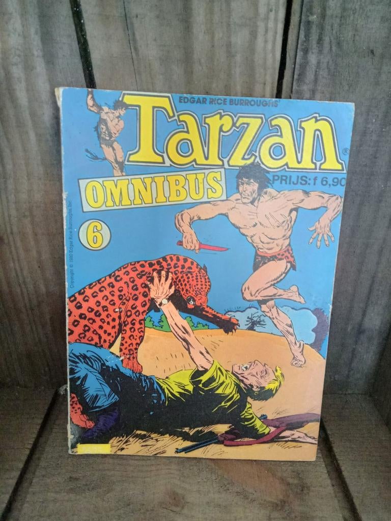 Tarzan Omnibus 6 - Edgar Rice Burroughs stripboek, Boeken, Stripboeken, Gelezen, Ophalen of Verzenden, Meerdere stripboeken, Edgar Rice Burroughs
