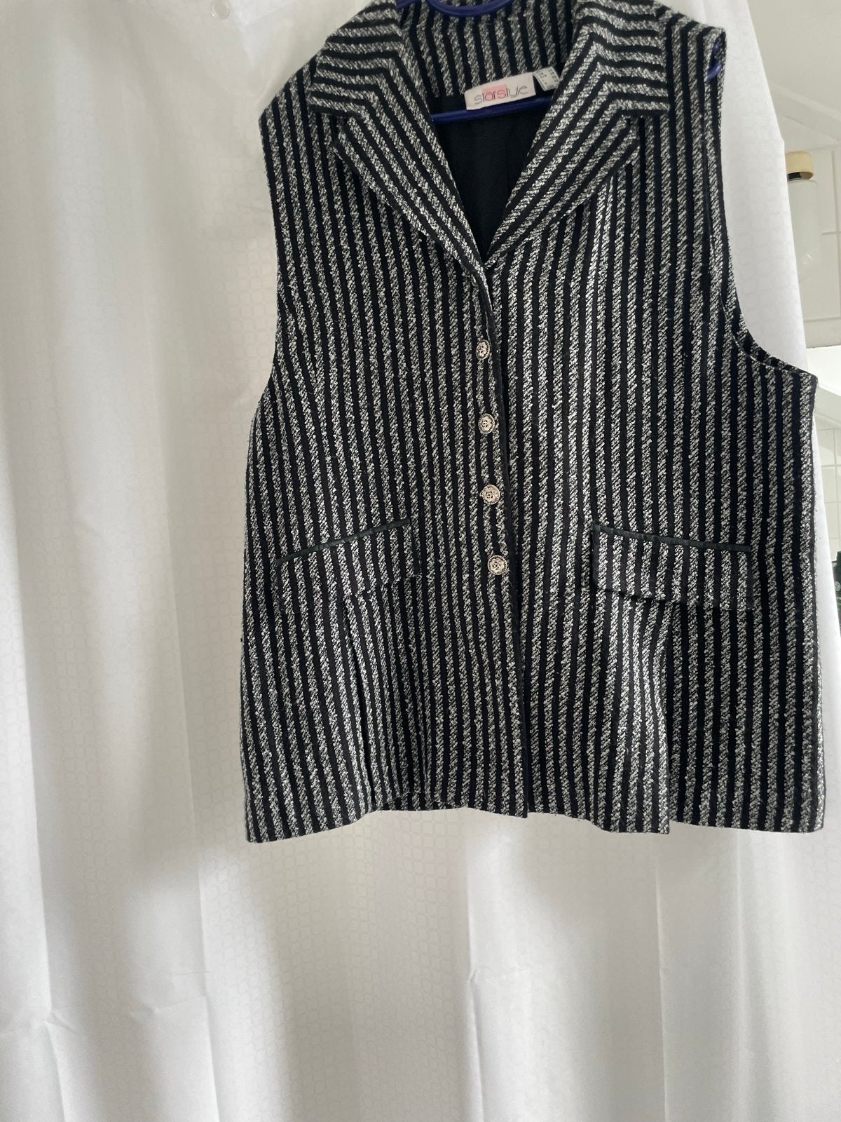Starstyle gestreept vestje maat 48/50, Ophalen of Verzenden, Nieuw, Maat 46/48 (XL) of groter, Zwart
