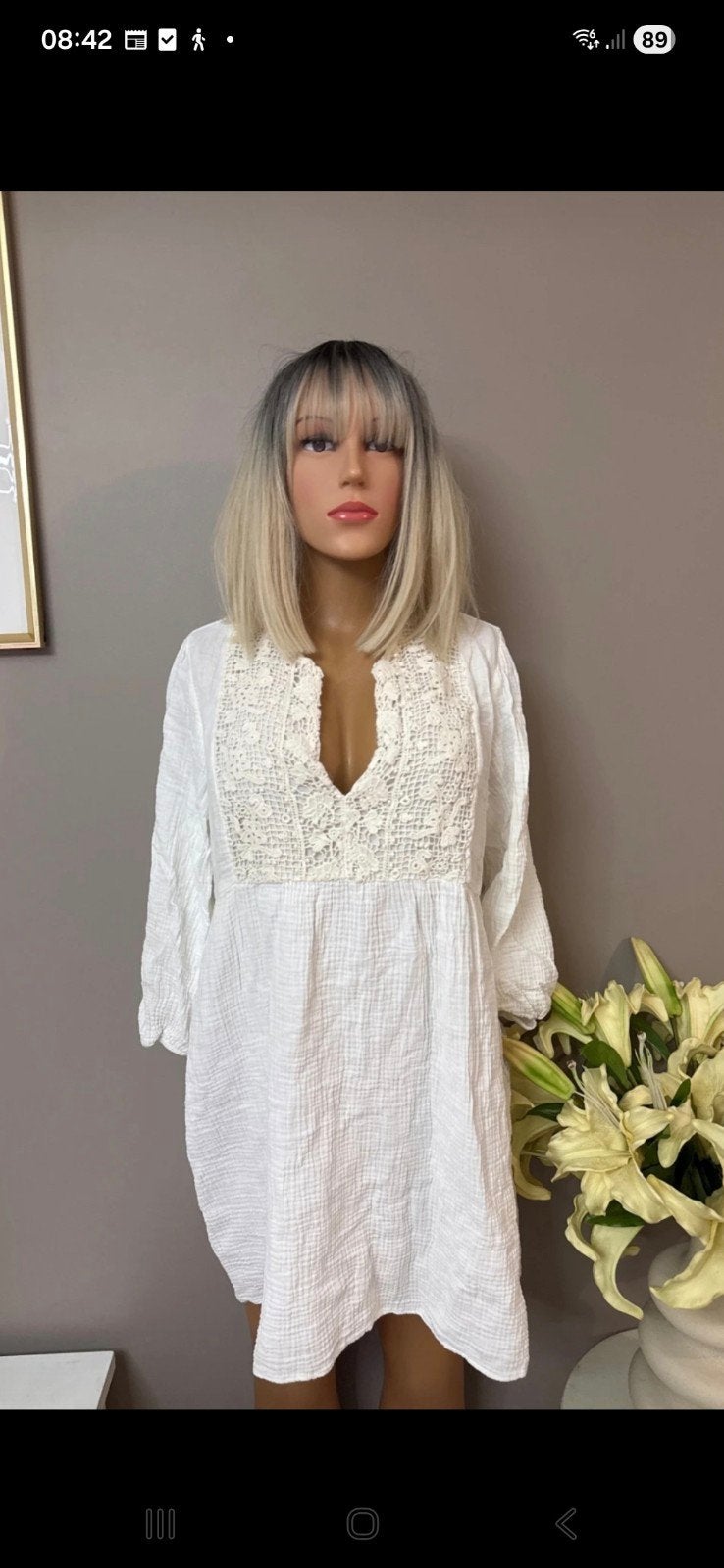 Zara jurk Ibiza style, Zara, Ophalen of Verzenden, Zo goed als nieuw, Maat 38/40 (M)