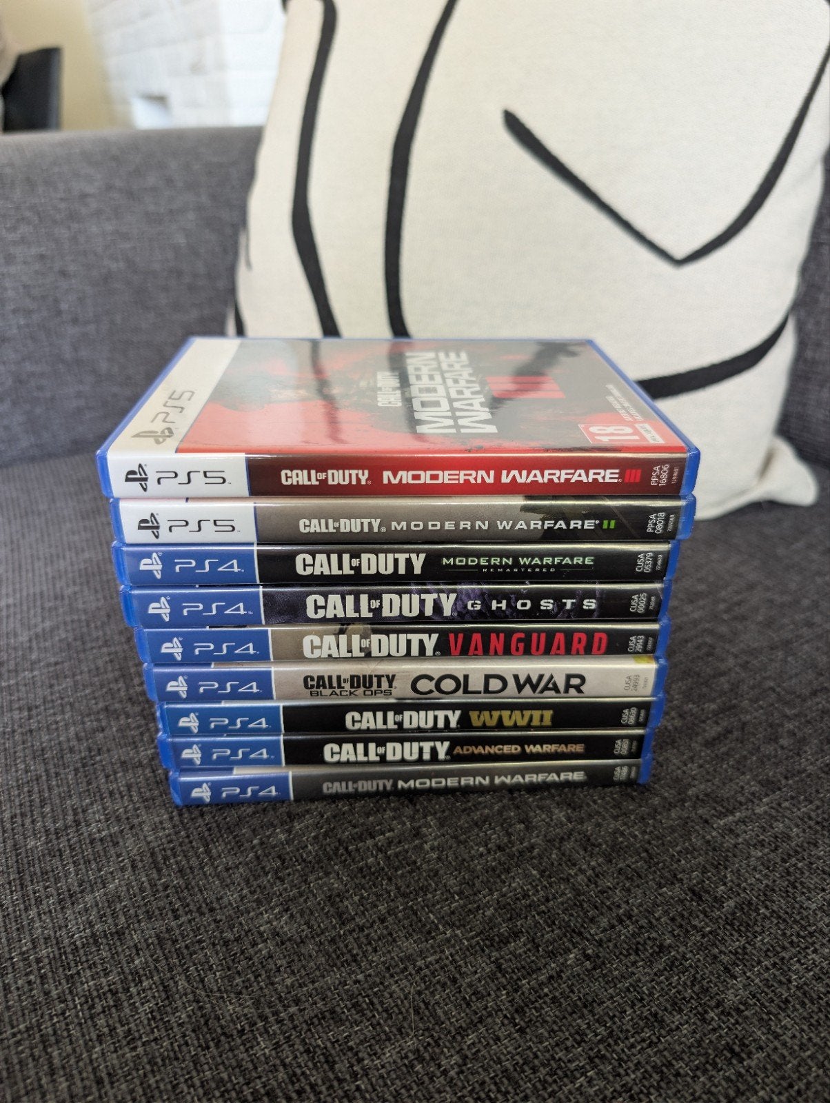 Call of Duty bundle PS4/PS5, Vanaf 18 jaar, Shooter, Ophalen of Verzenden, Zo goed als nieuw