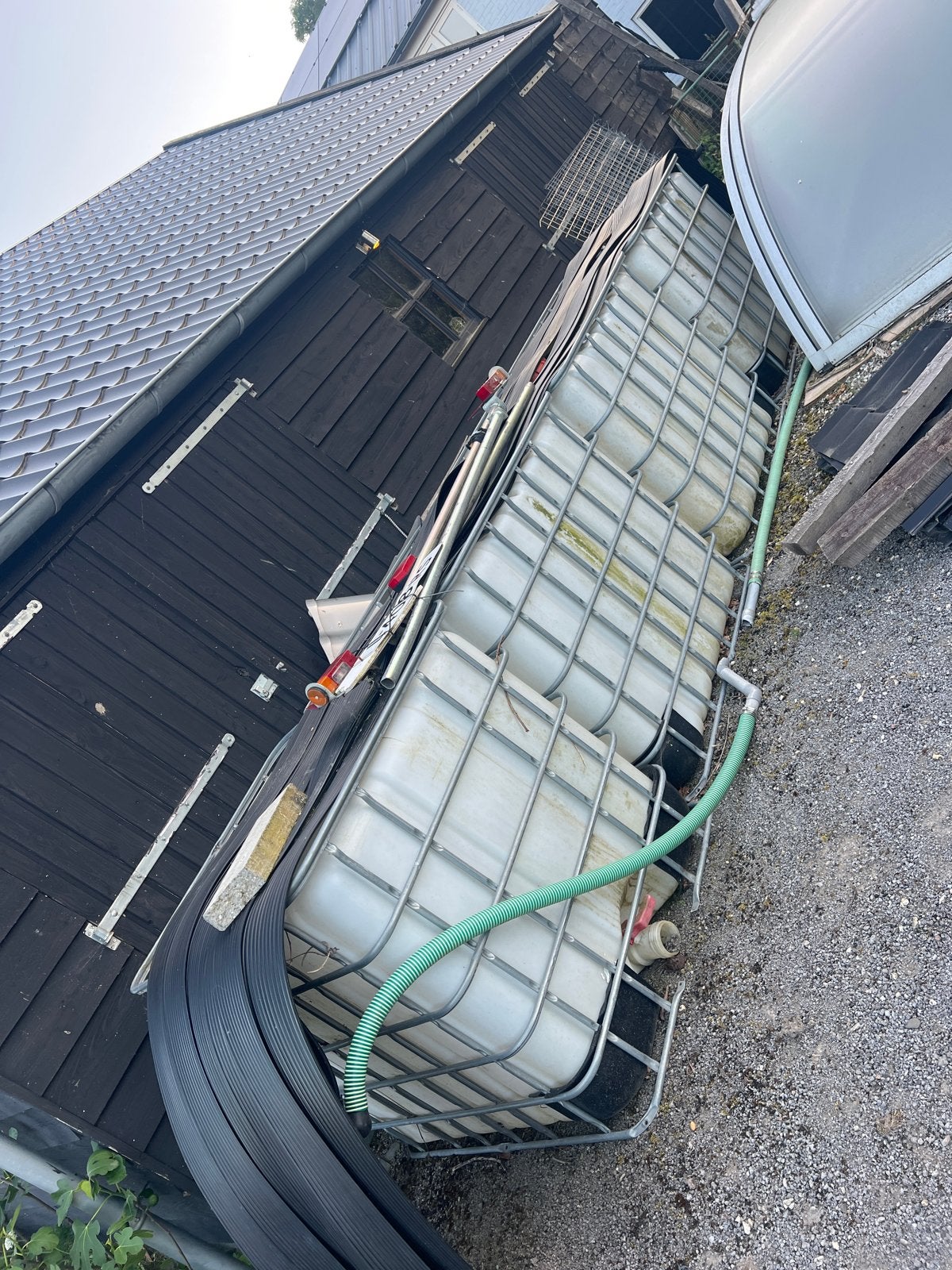 4 IBC containers te koop - Ideaal voor wateropslag, Ophalen of Verzenden, Gebruikt