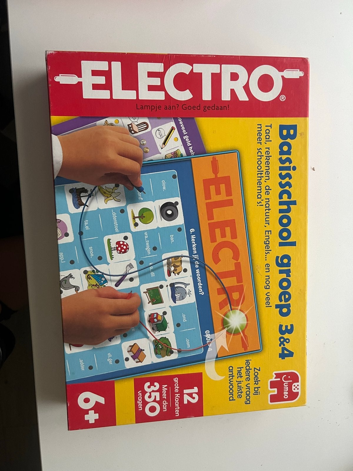 Jumbo Electro Basisschool Groep 3&4 - Educatief Spel, Ophalen of Verzenden, Gebruikt