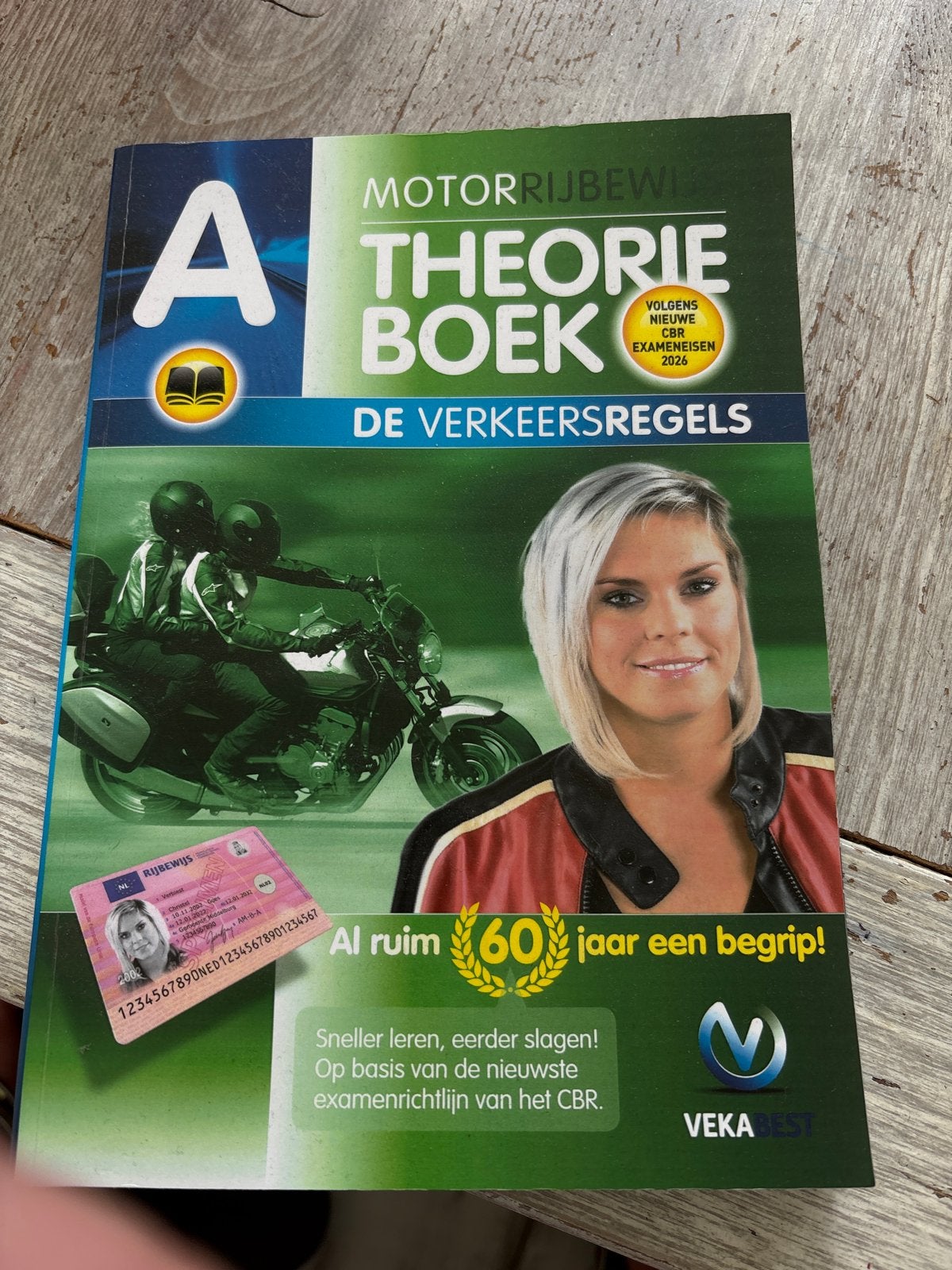 Motorrijbewijs Theorieboek A - CBR Examen 2026, Boeken, Ophalen, Zo goed als nieuw, Overige niveaus