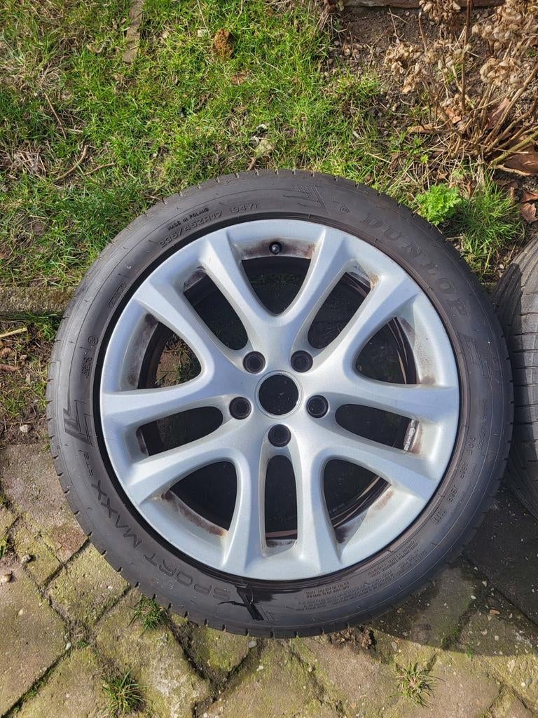 VW of Audi (VAG) wielen 235-45-17, Auto-onderdelen, Banden en Velgen, Ophalen, Gebruikt, Banden en Velgen, 17 inch