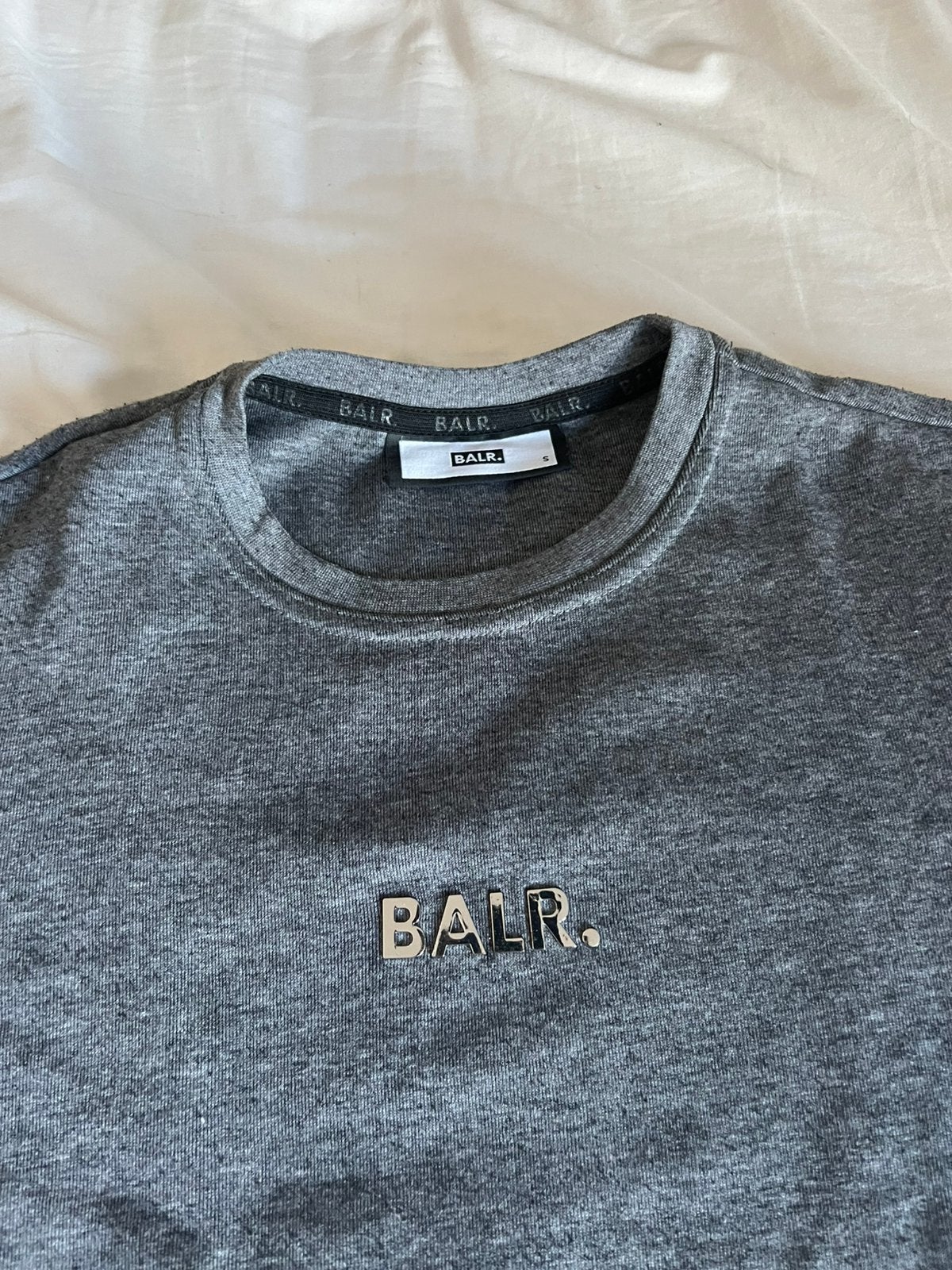 BALR. T-shirt Grijs – Maat S, Ophalen, Jongen of Meisje