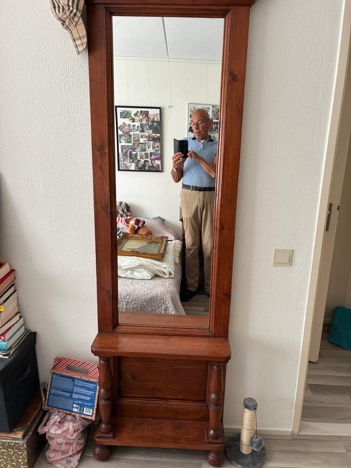Mooie staande spiegel, Ophalen, Rechthoekig, 50 tot 100 cm, 150 tot 200 cm