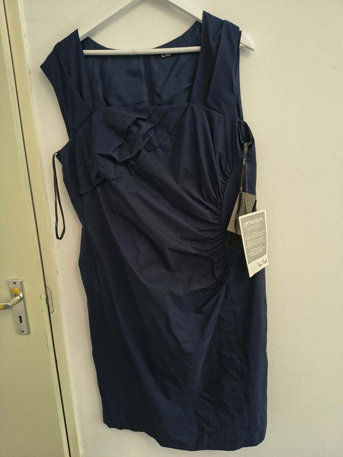 Donkerblauwe Vera Mont jurk - Maat 46, Kleding | Dames, Blauw, Maat 46/48 (XL) of groter, Nieuw, Ophalen of Verzenden