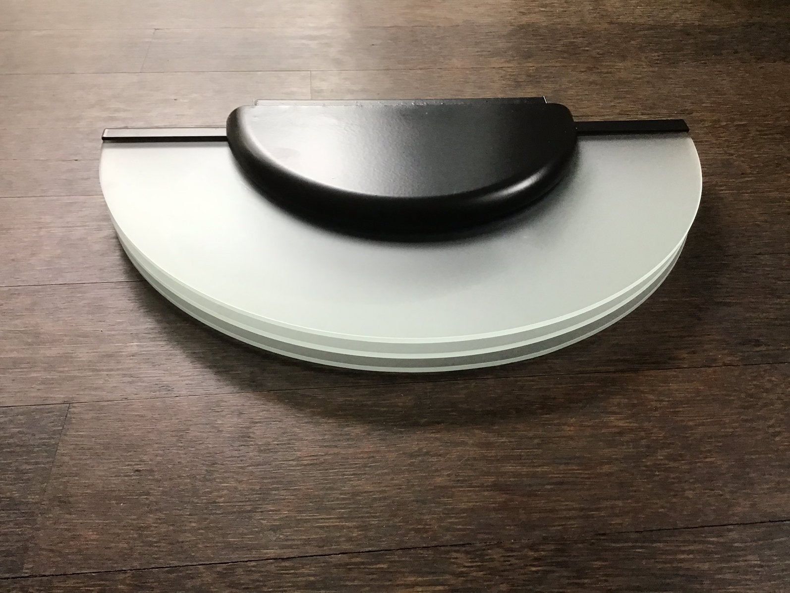 Design wandlamp - Arteluce Aurora - glas met metaal, Ophalen of Verzenden