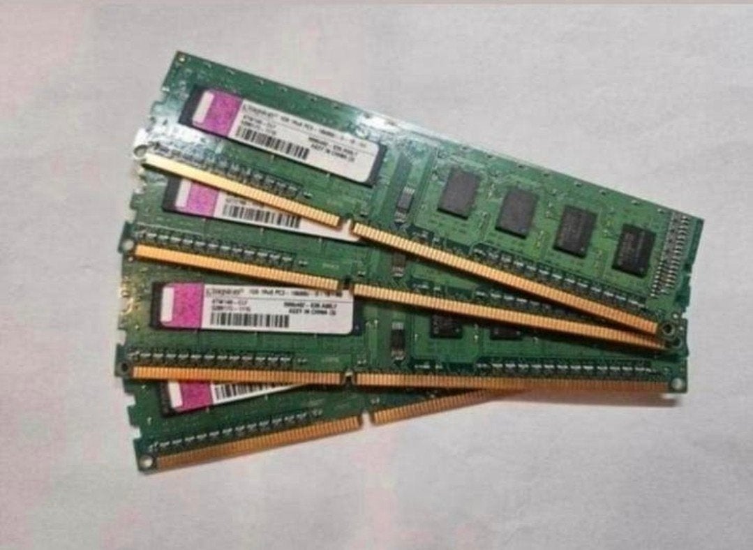 Kingston 4GB 1Rx8 PC3-10600U DDR3 PC Geheugen, DDR3, Ophalen of Verzenden, Zo goed als nieuw, Desktop