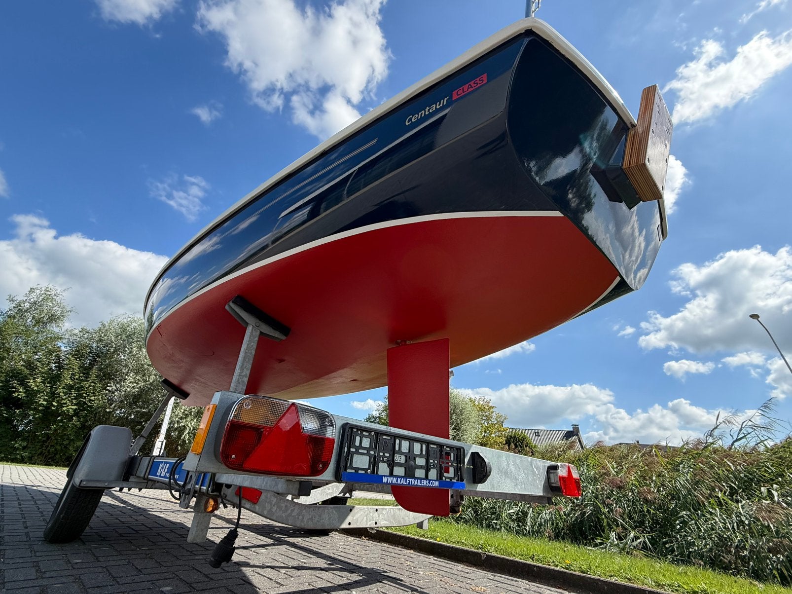 Centaur Class 2307 met Mercury Sailpower 4pk 4t, Watersport en Boten, Ophalen of Verzenden, Zo goed als nieuw, Grootzeil, Minder dan 15 m²