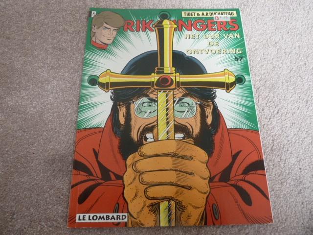 Rik Ringers nr. 57 Het uur van de ontvoering 1e druk 1996, Eén stripboek, Ophalen of Verzenden, Zo goed als nieuw