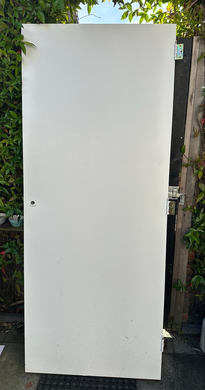 Zware stompe binnendeur, Doe-het-zelf en Verbouw, Ophalen, Gebruikt, 80 tot 100 cm, Binnendeur