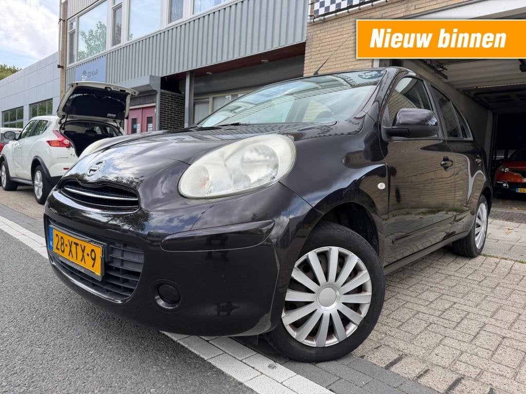 Nissan MICRA 1.2 Acenta KOUDE AIRCO RIJDT GOED NAP APK, Euro 5, Gebruikt, 1198 cc, Handgeschakeld