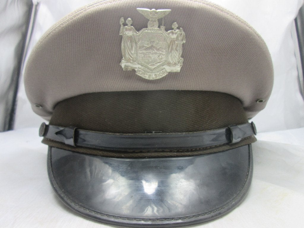Amerikaanse politie pet state New-York origineel TOP stuk., Ophalen of Verzenden, Landmacht, Nederland, Helm of Baret