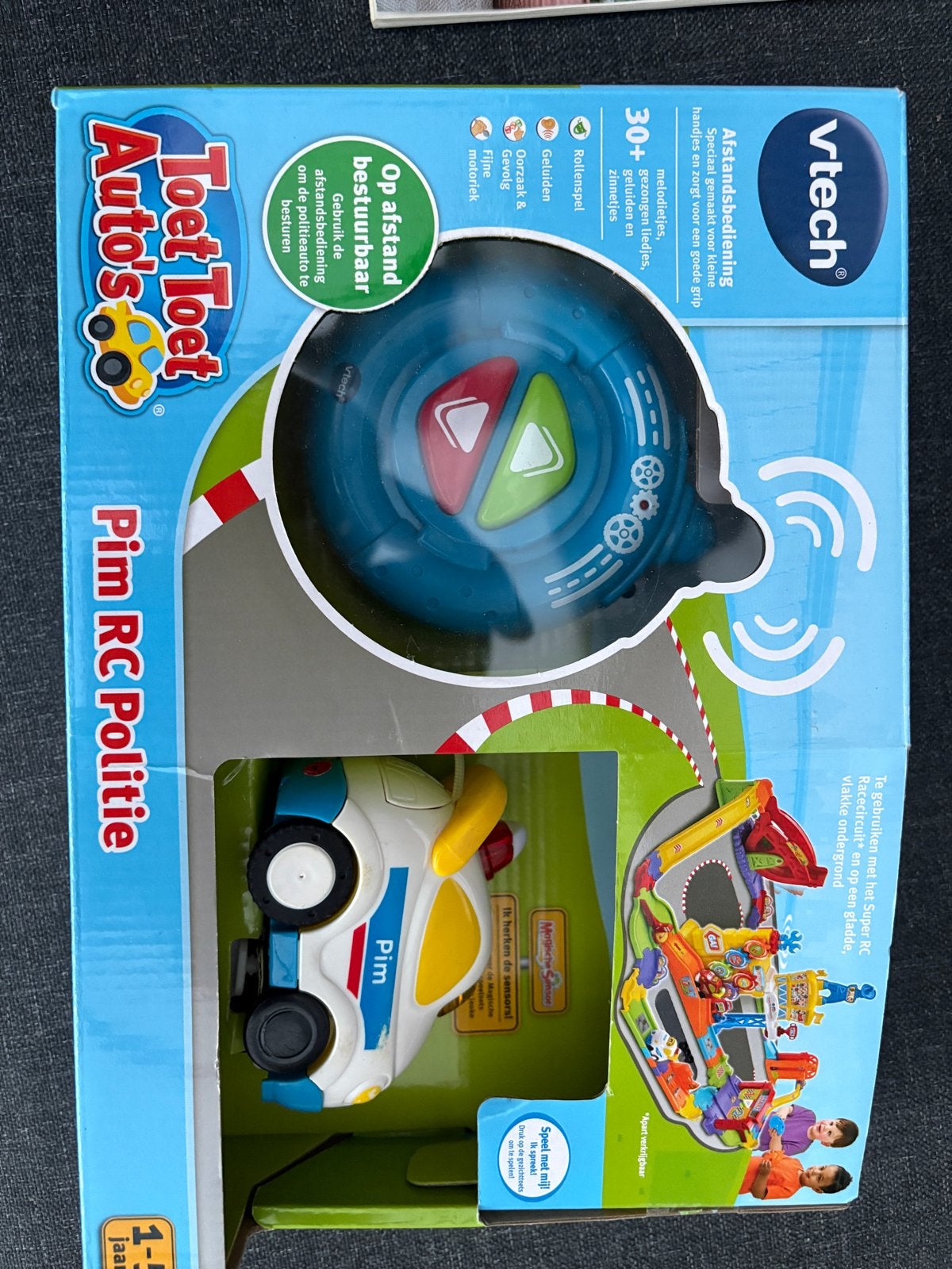 VTech Toet Toet Auto's Pim RC Politie, Ophalen of Verzenden, Zo goed als nieuw, Afstandsbediening