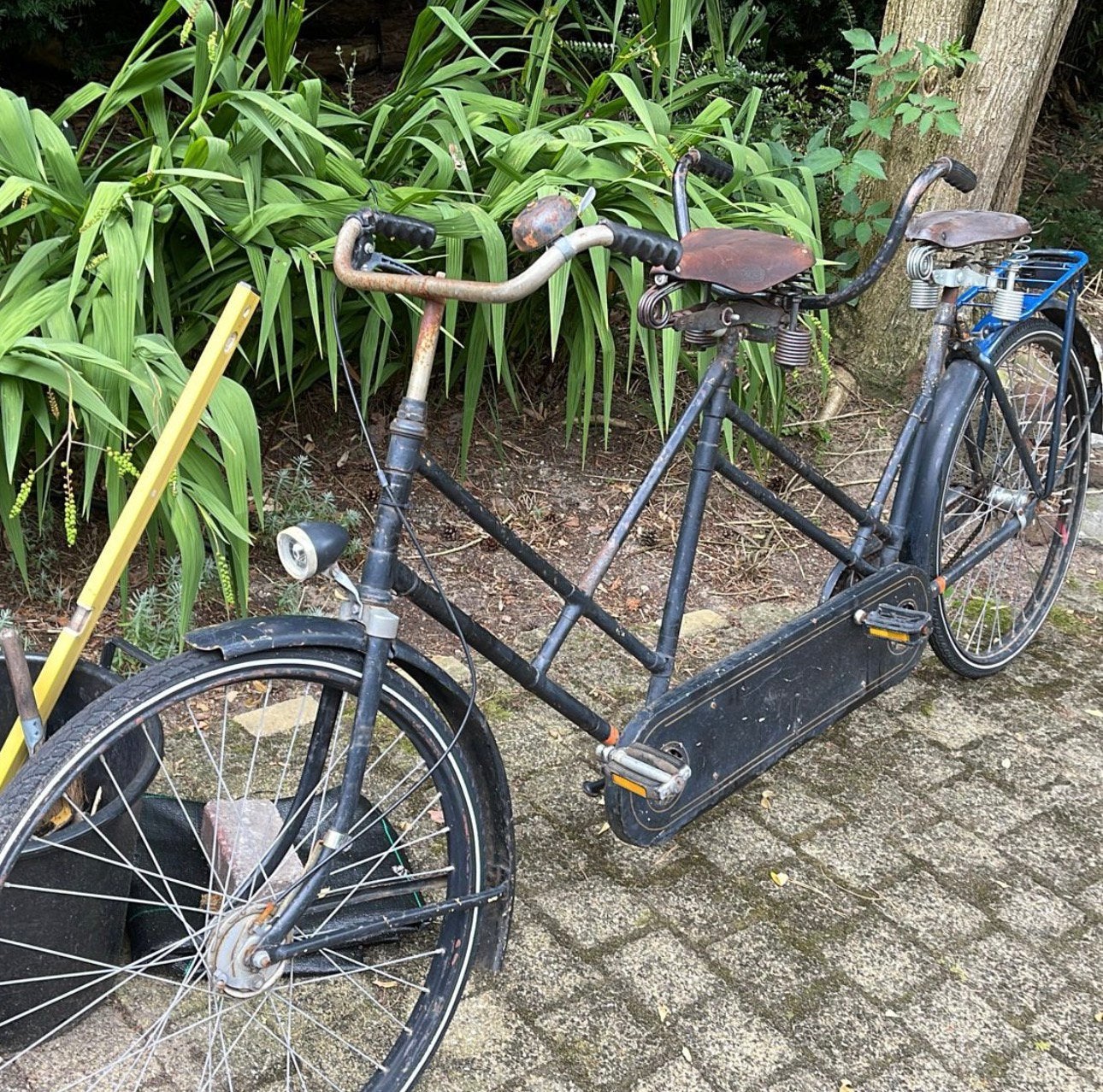Orginele tandem, Fietsen en Brommers, Ophalen, Minder dan 10 versnellingen, Gebruikt, Minder dan 49 cm