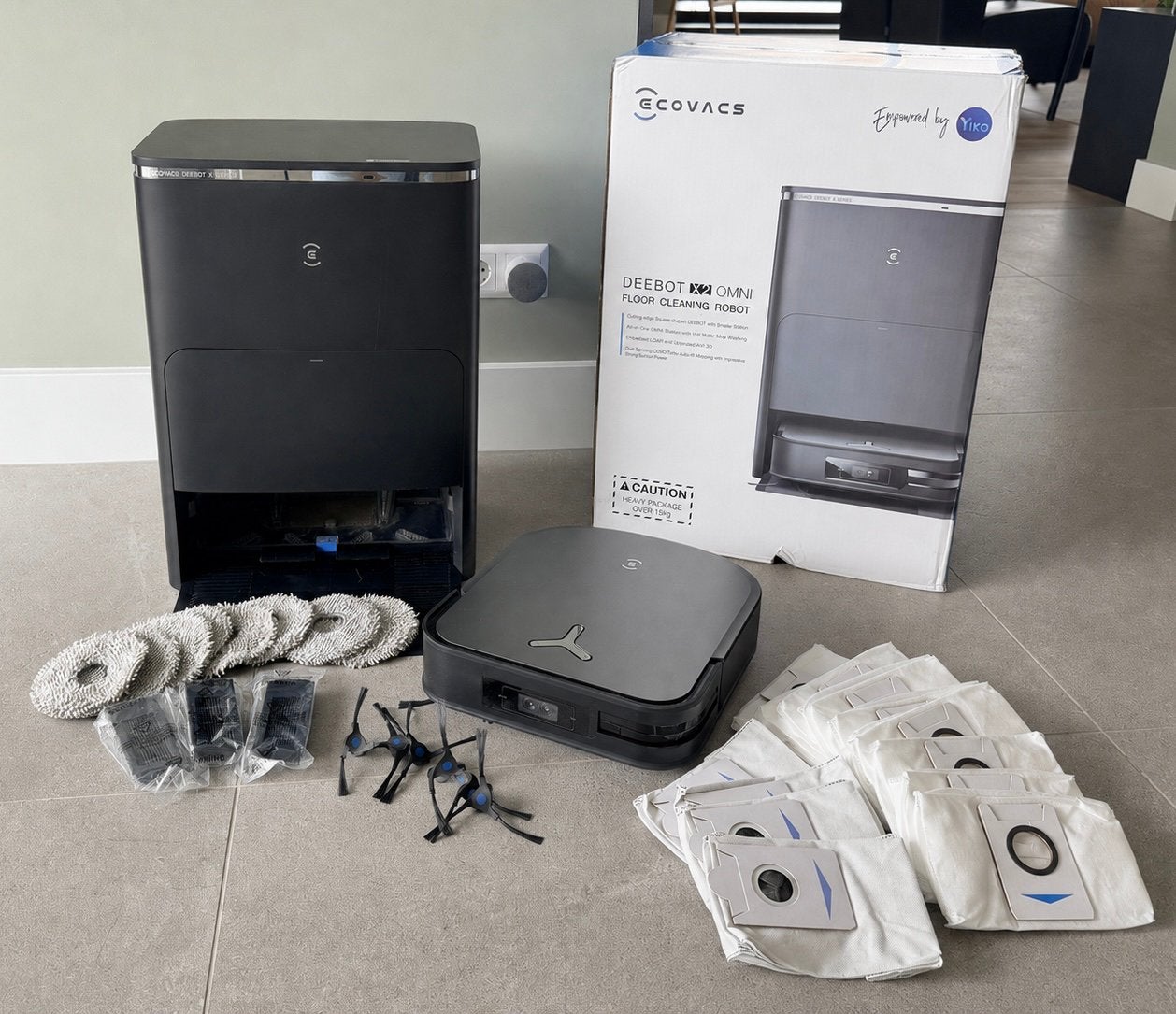 Ecovacs Deebot X2 Omni, Witgoed en Apparatuur, Ophalen of Verzenden, Robotstofzuiger