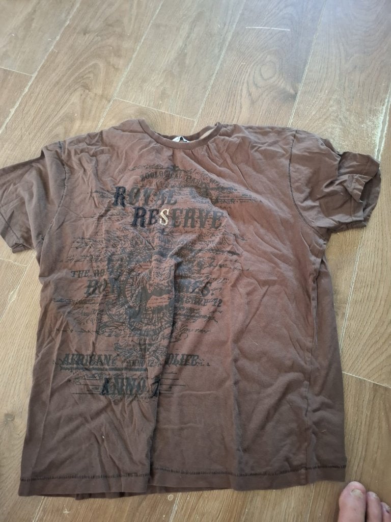 T-shirt maat XXXL, Kleding | Heren, Grote Maten, Bruin, Angelo Litrico, Shirt, Ophalen of Verzenden