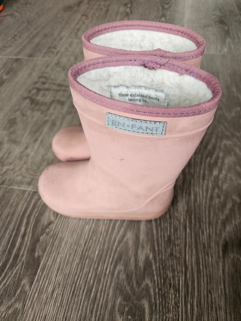 Roze gevoerde Enfant laarzen, Kinderen en Baby's, Kinderkleding | Schoenen en Sokken, Gebruikt, Meisje, Ophalen of Verzenden, Laarzen
