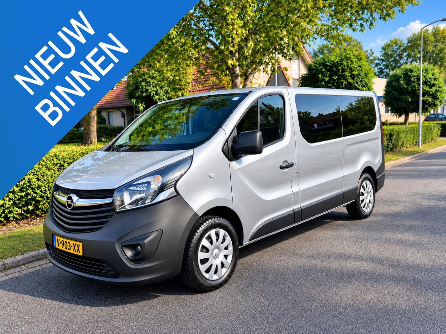 Opel Vivaro 1.6 CDTI 120PK L2H1 Dubbel Cabine, Voorwielaandrijving, Euro 5, Stof, Gebruikt