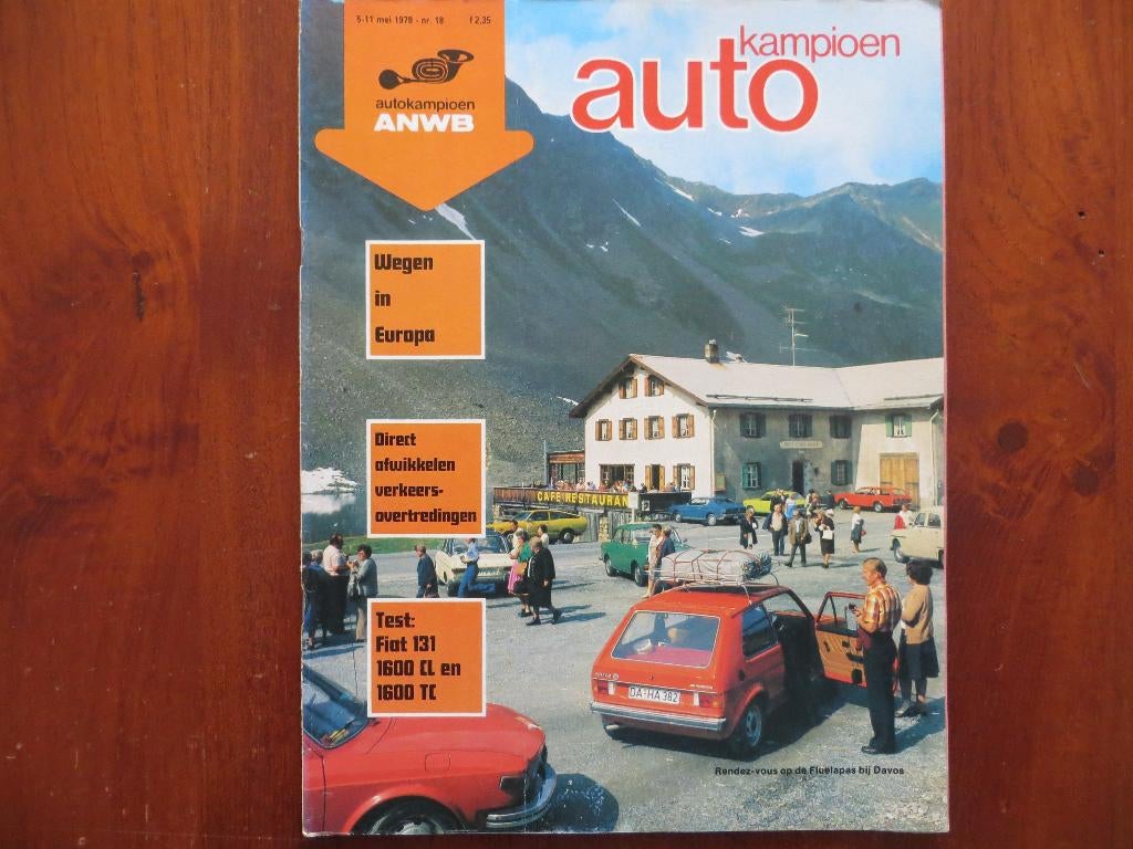 Autokampioen 18 1978 Fiat 131 1.6, Mazda 121 Landau, Ophalen of Verzenden, Nieuw, Mazda