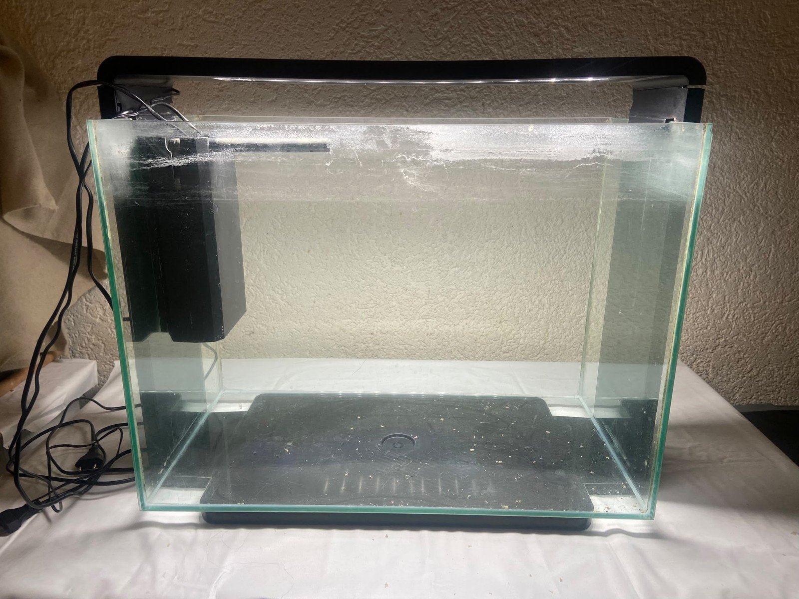 Aquarium superfish tekoop, Ophalen, Gebruikt, Leeg aquarium, Inclusief controller