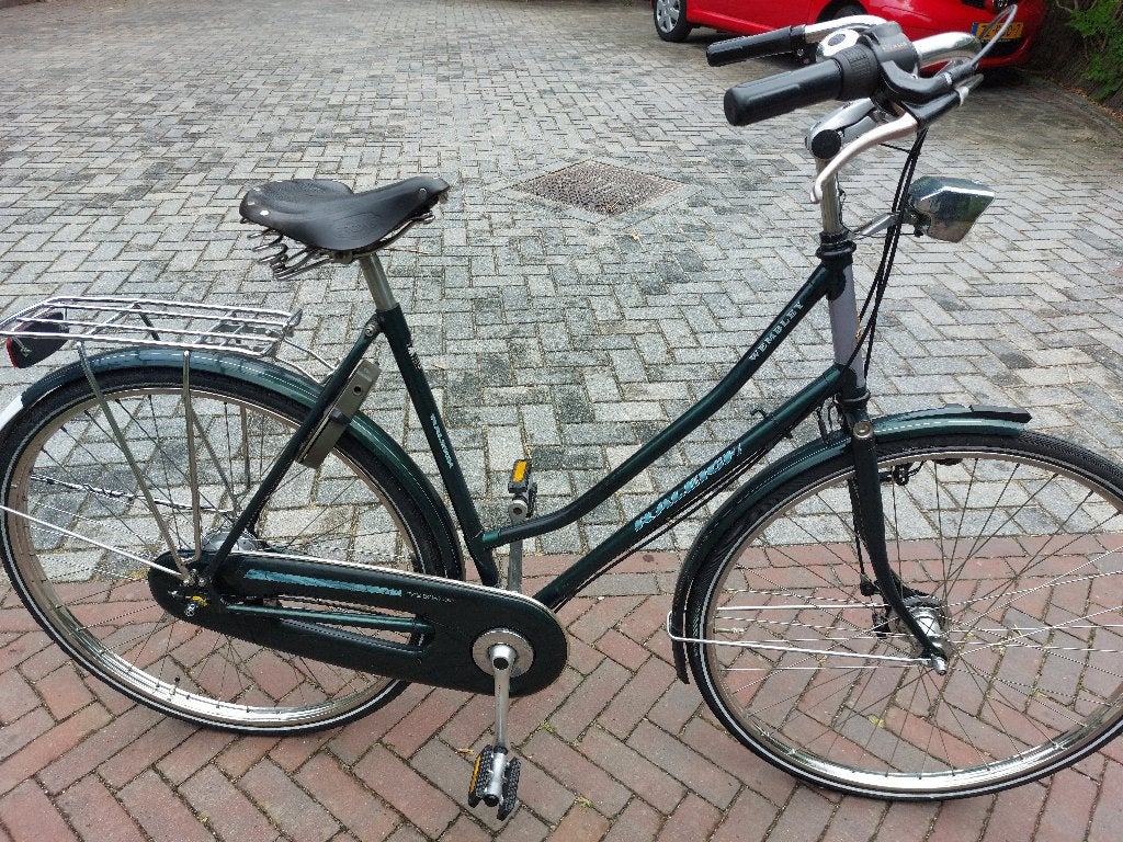 Prachtige vintage donkergroene Raleigh Wembley, Fietsen en Brommers, Fietsen | Dames | Damesfietsen, Gebruikt, Versnellingen, 56 cm of meer