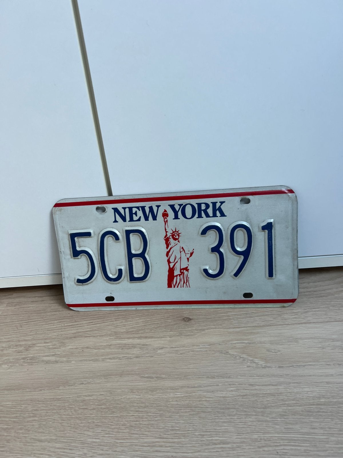 New York kentekenplaat - Decoratie, Auto diversen, Ophalen of Verzenden, Gebruikt