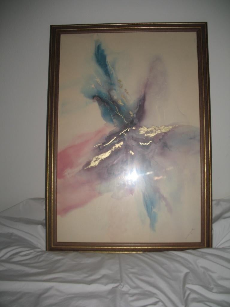 Schilderij Abstract Vintage Deirdre Heller, Ophalen