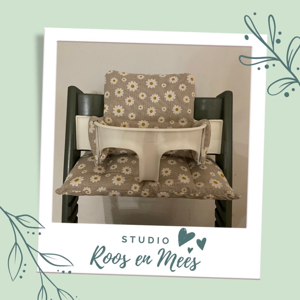 Stokke Tripp Trapp kussenset - nieuw en handgemaakt, Ophalen of Verzenden, Nieuw, Meegroeistoel, Stoelverkleiner