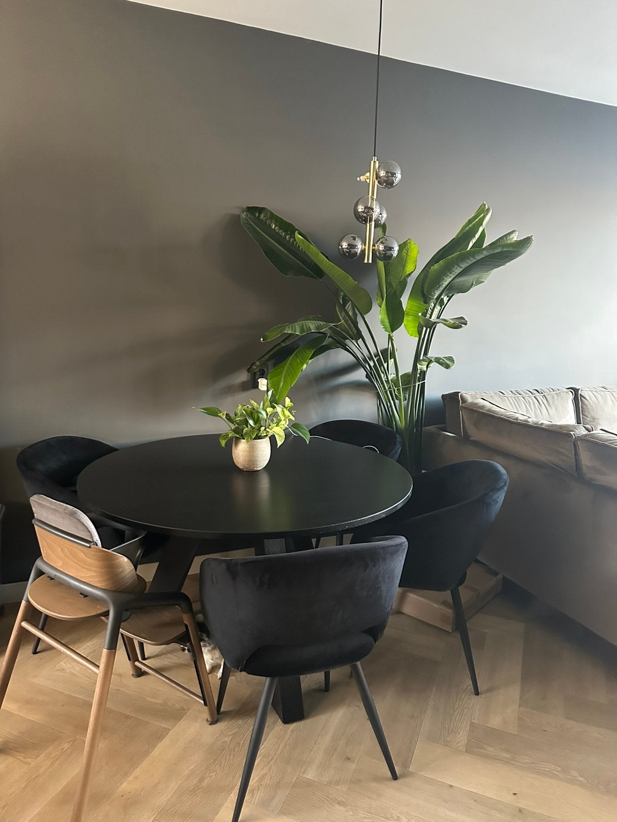 Ronde tafel  van WOOOD, Gebruikt, 100 tot 150 cm, Rond, Ophalen of Verzenden